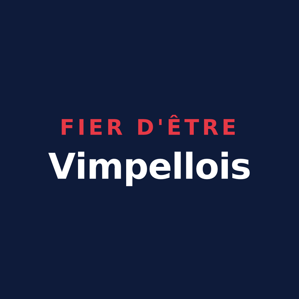 T-shirt « Fier d'être Vimpellois » — design pour Vimpelles