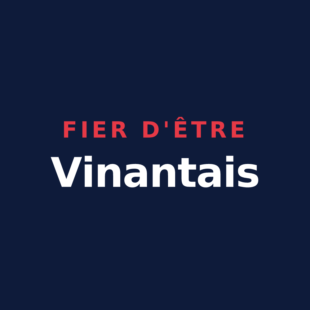 T-shirt « Fier d'être Vinantais » — design pour Vinantes