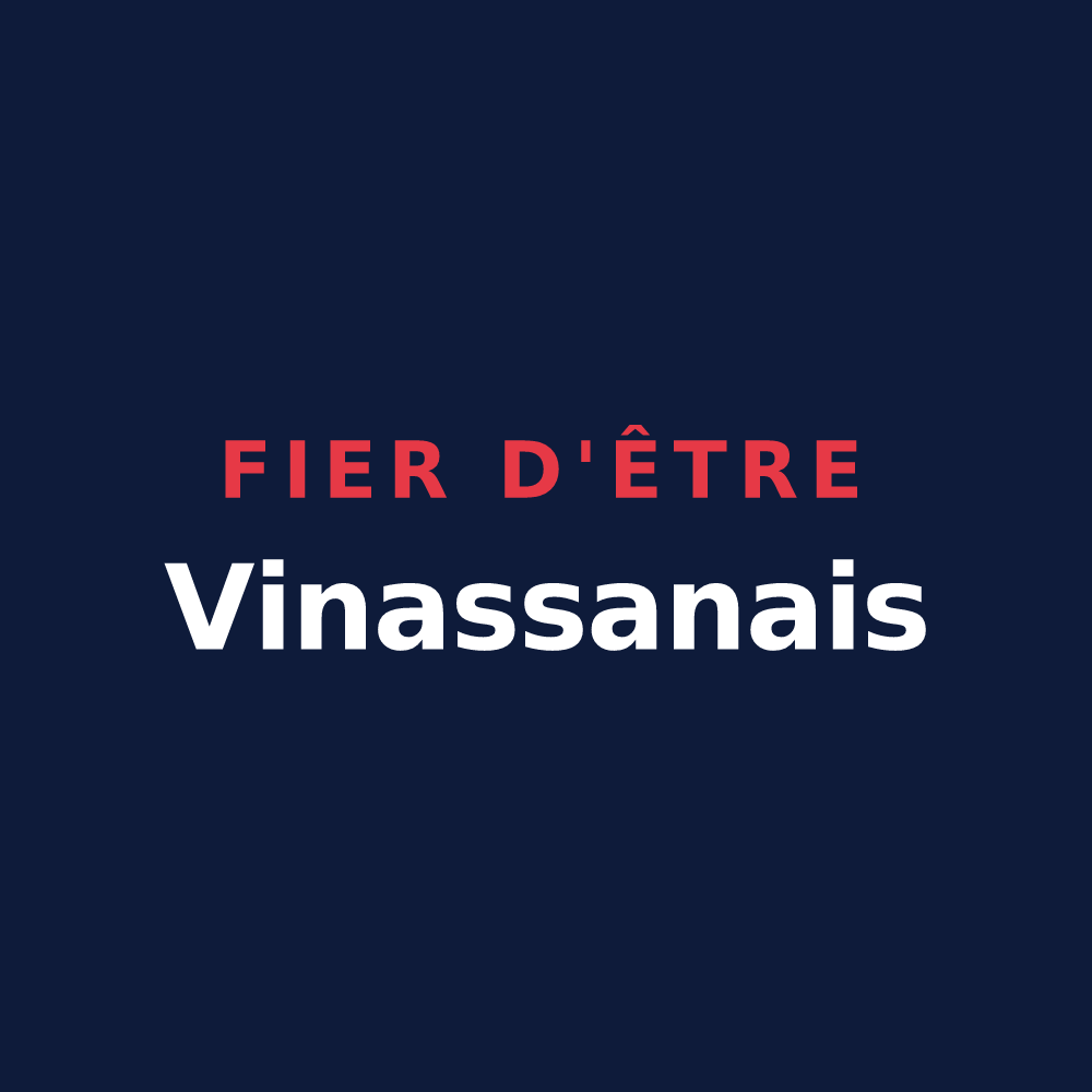 T-shirt « Fier d'être Vinassanais » — design pour Vinassan