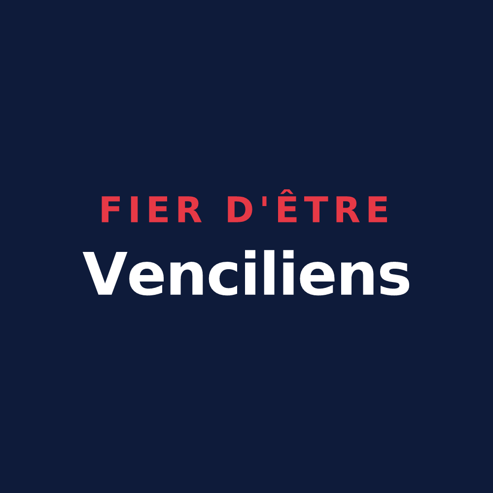 T-shirt « Fier d'être Venciliens » — design pour Vincly