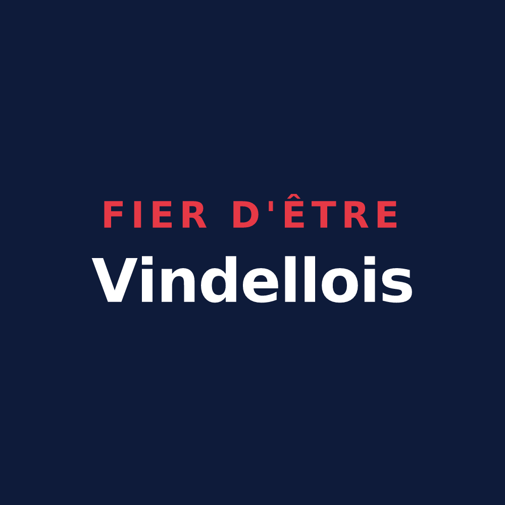 T-shirt « Fier d'être Vindellois » — design pour Vindelle