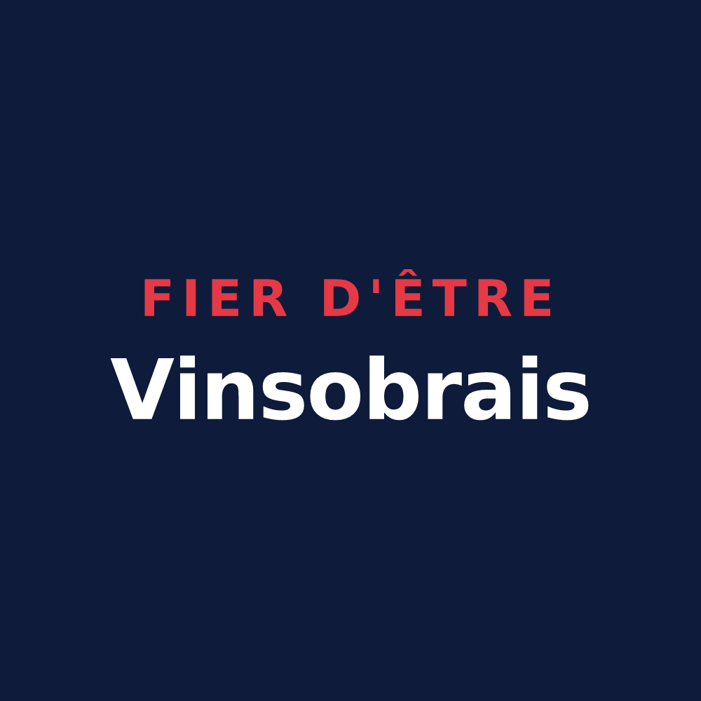 T-shirt « Fier d'être Vinsobrais » — design pour Vinsobres