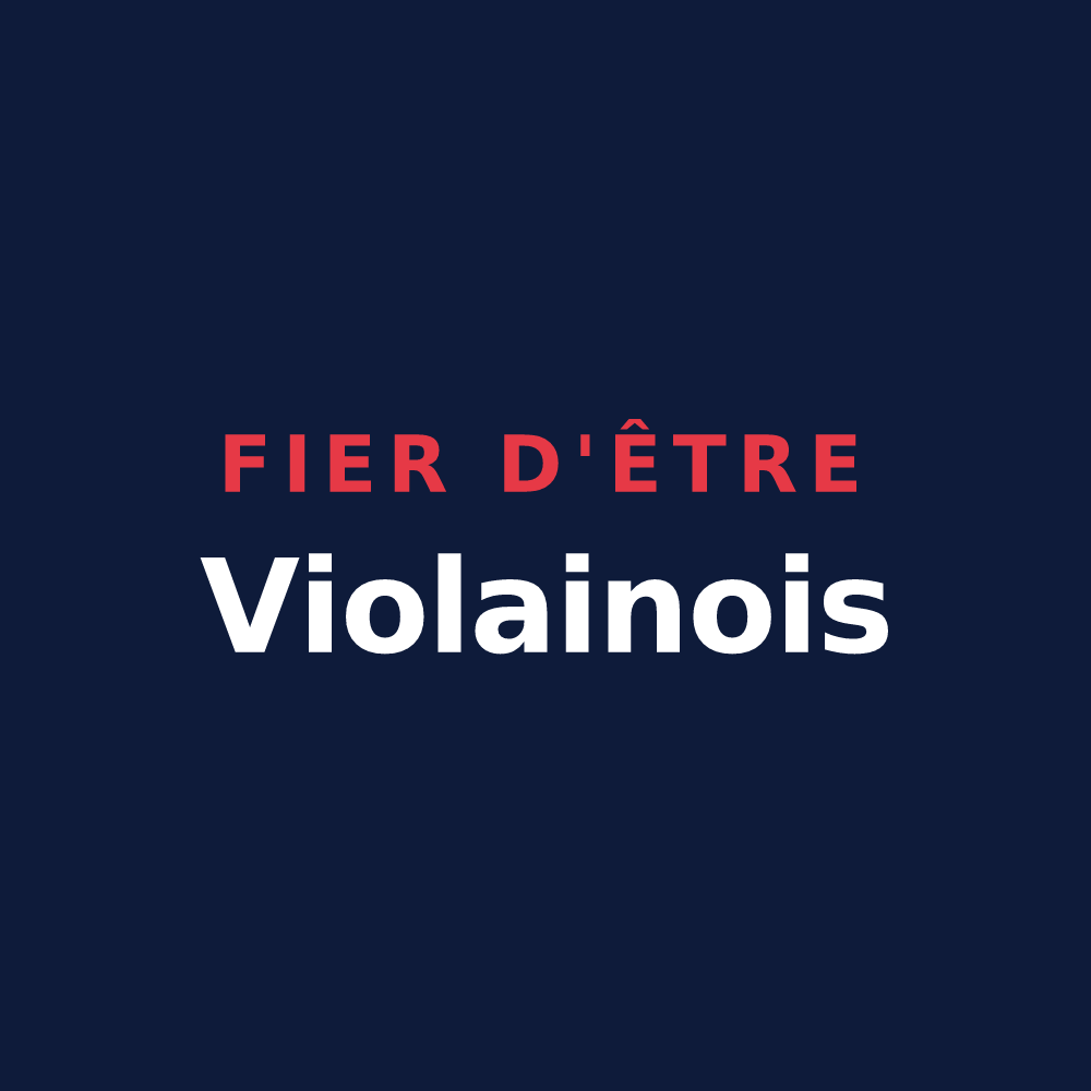 T-shirt « Fier d'être Violainois » — design pour Violaines