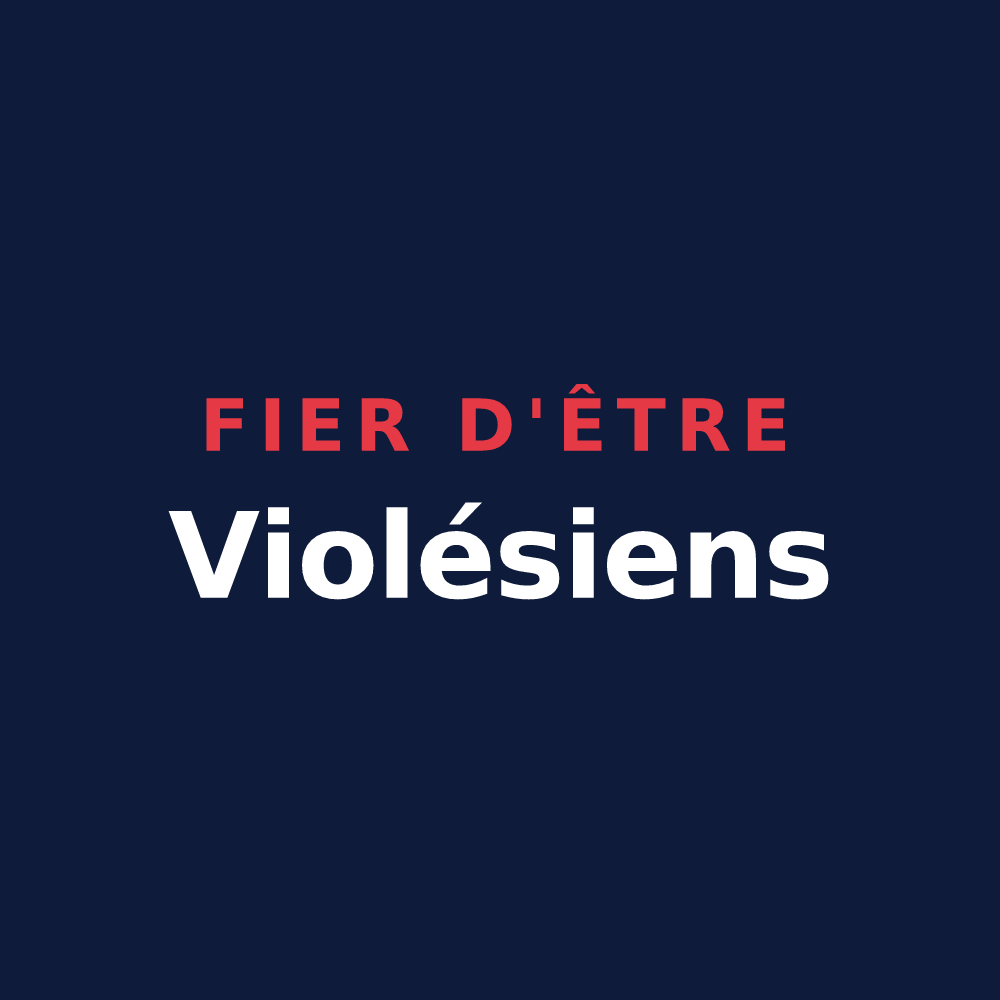 T-shirt « Fier d'être Violésiens » — design pour Violès