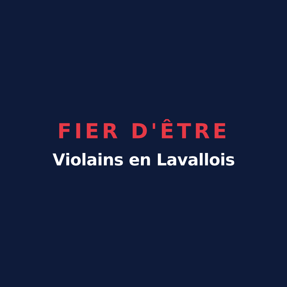 T-shirt « Fier d'être Violains en Lavallois » — design pour Viols-en-Laval