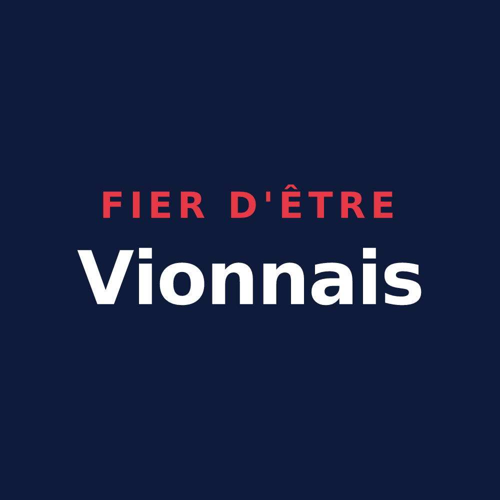 T-shirt « Fier d'être Vionnais » — design pour Vion