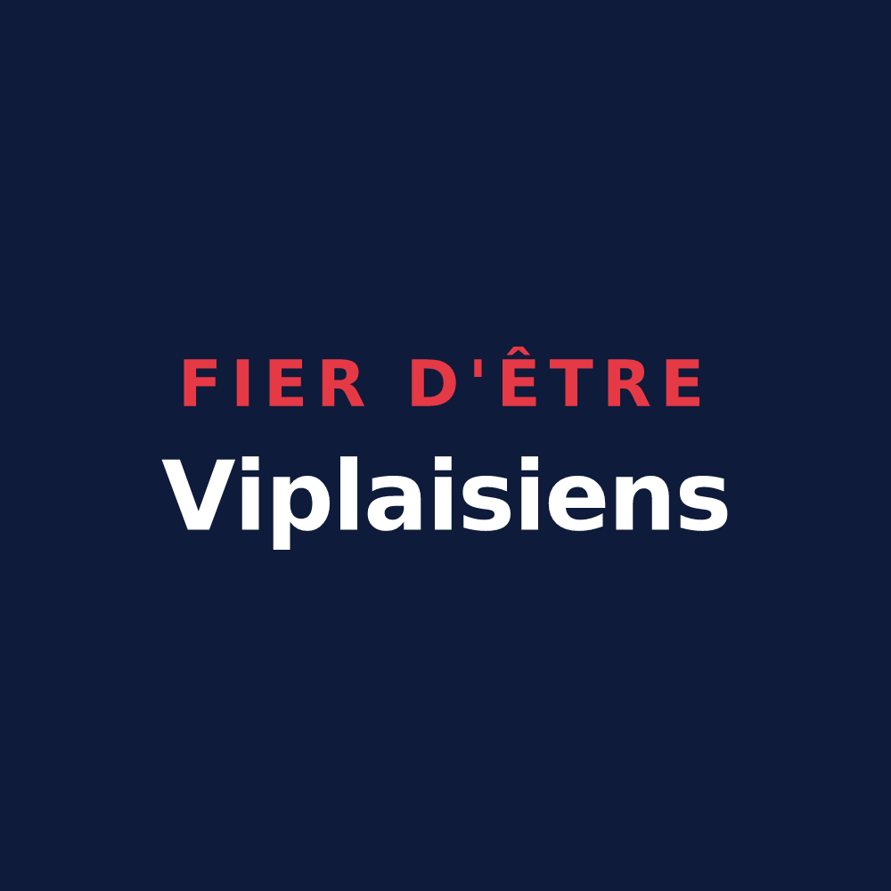T-shirt « Fier d'être Viplaisiens » — design pour Viplaix