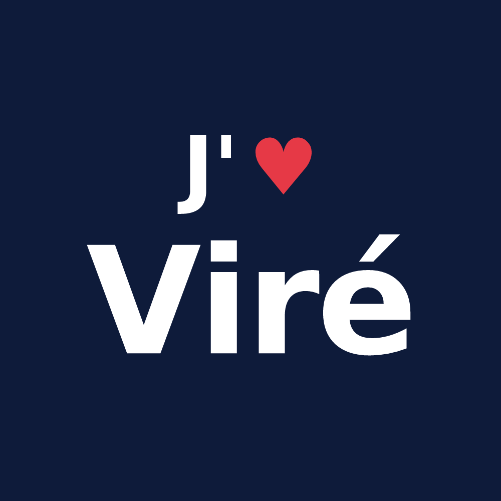 T-shirt personnalisé Viré — design J'aime Viré
