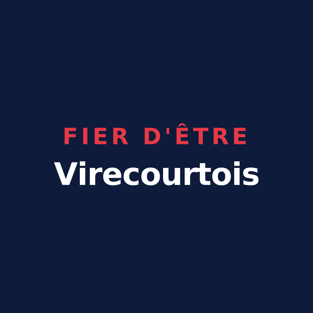 T-shirt « Fier d'être Virecourtois » — design pour Virecourt