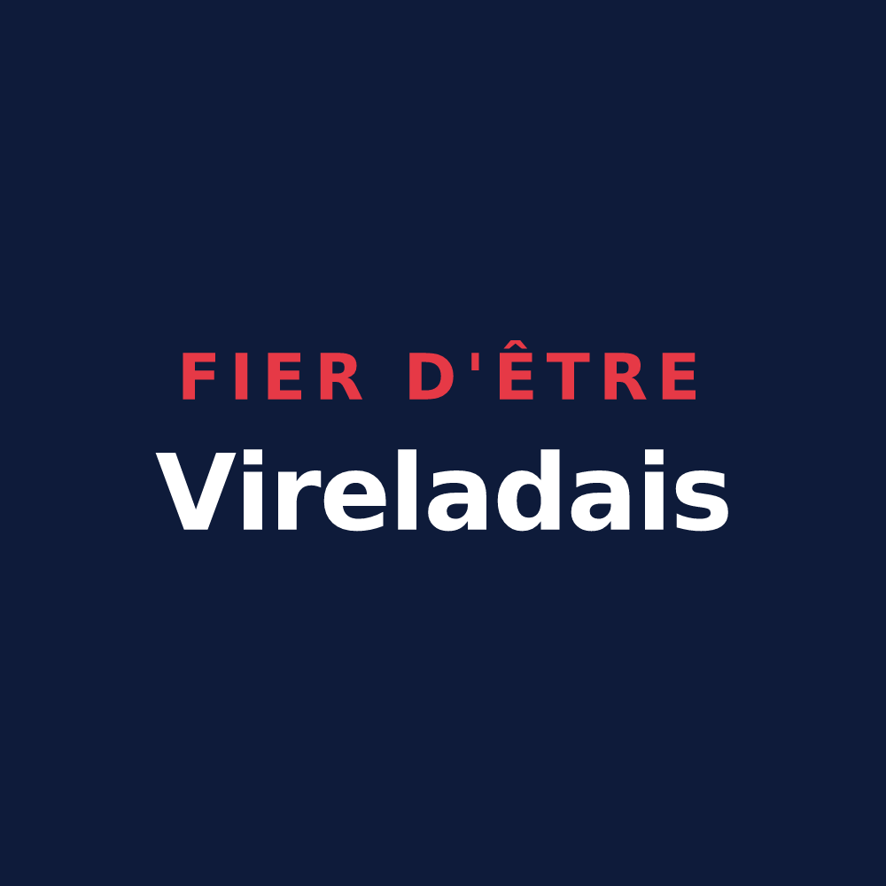 T-shirt « Fier d'être Vireladais » — design pour Virelade