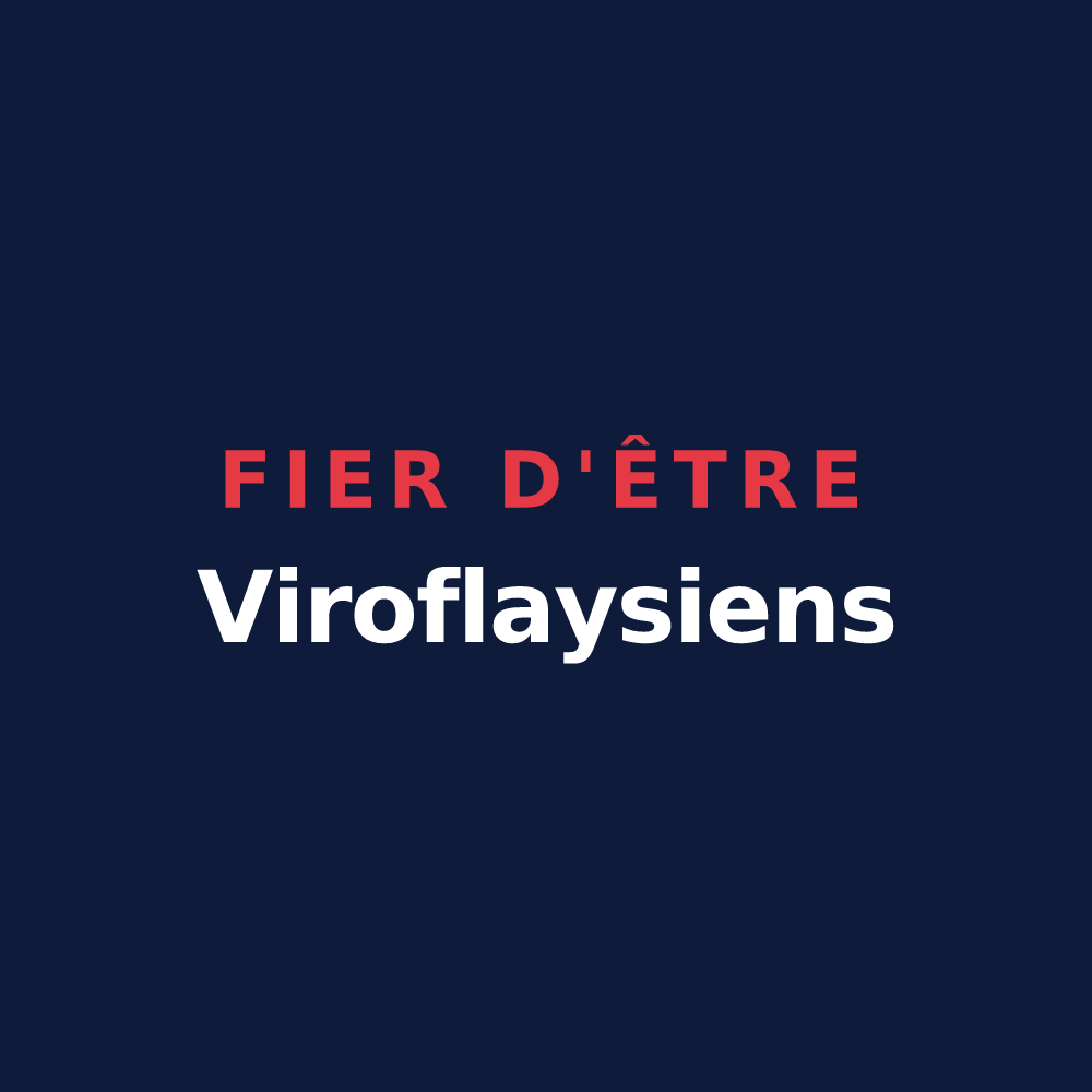 T-shirt « Fier d'être Viroflaysiens » — design pour Viroflay