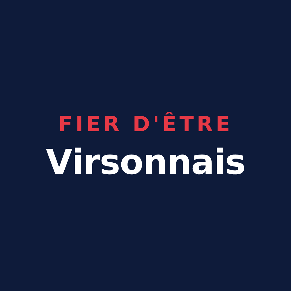 T-shirt « Fier d'être Virsonnais » — design pour Virson