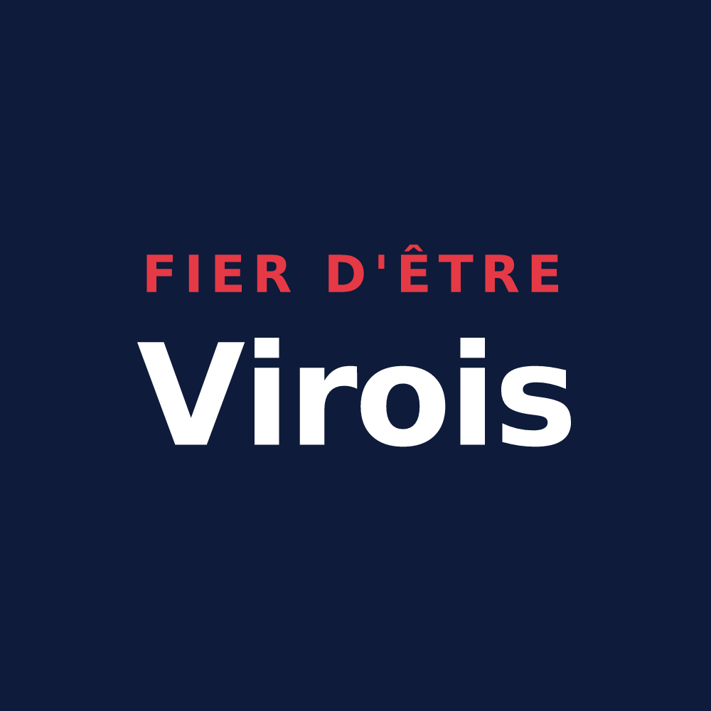 T-shirt « Fier d'être Virois » — design pour Viry-Noureuil