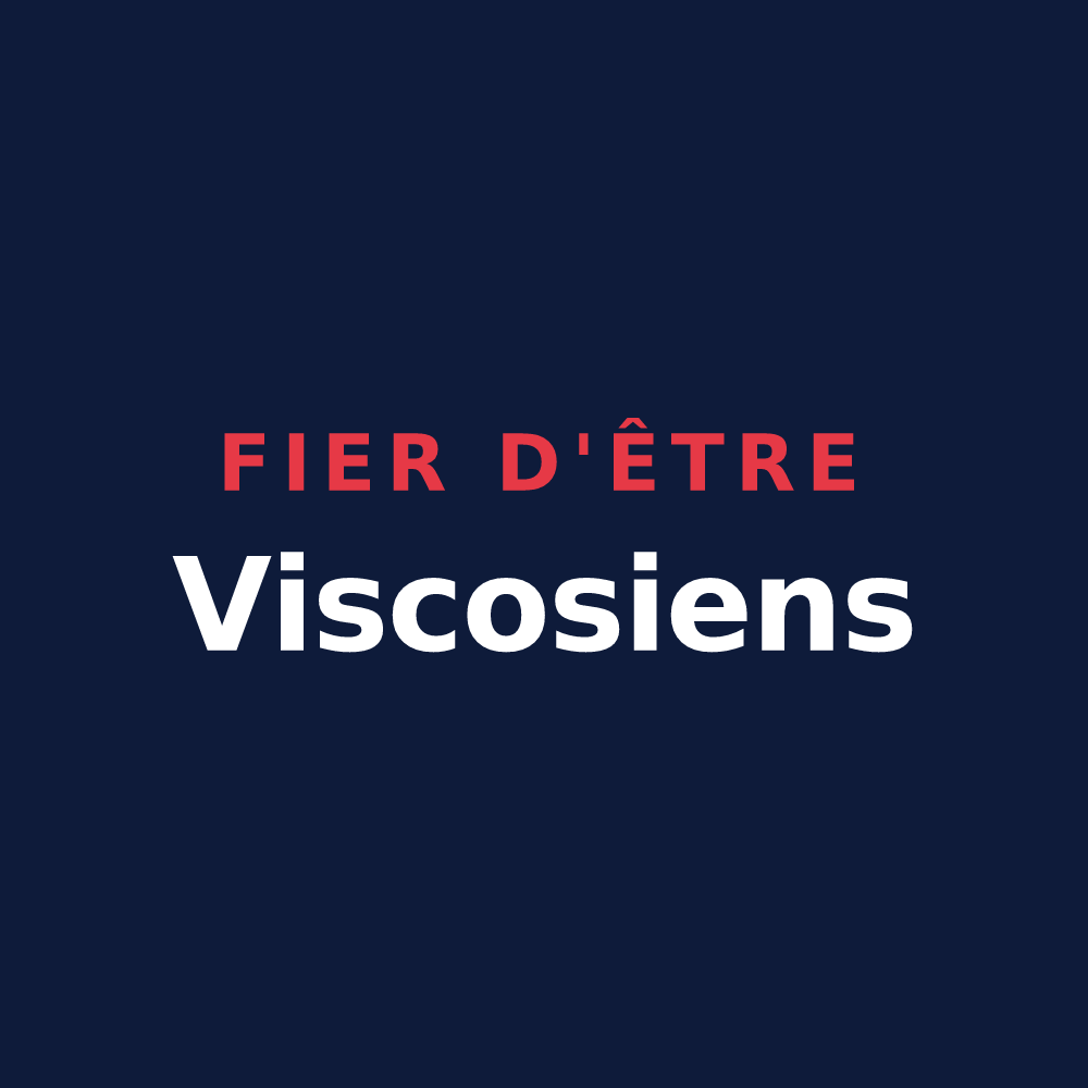 T-shirt « Fier d'être Viscosiens » — design pour Viscos