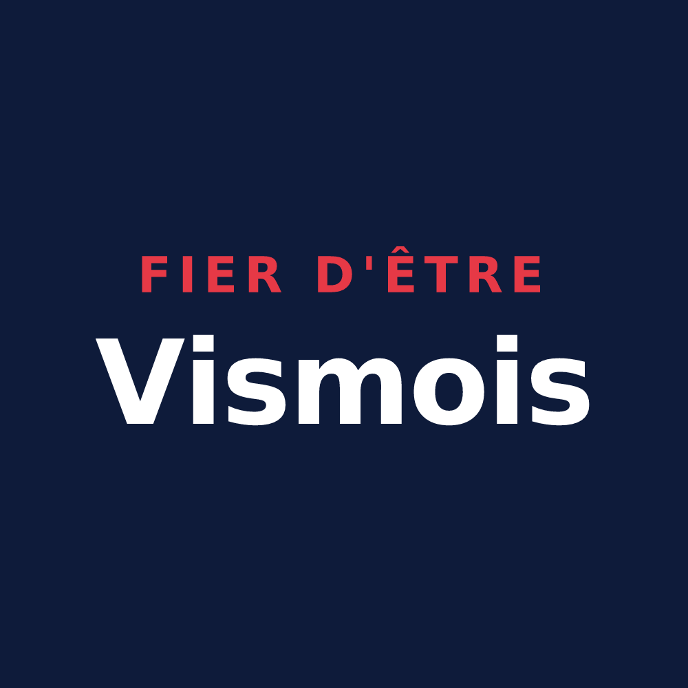T-shirt « Fier d'être Vismois » — design pour Vismes