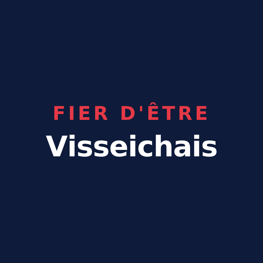 T-shirt « Fier d'être Visseichais » — design pour Visseiche