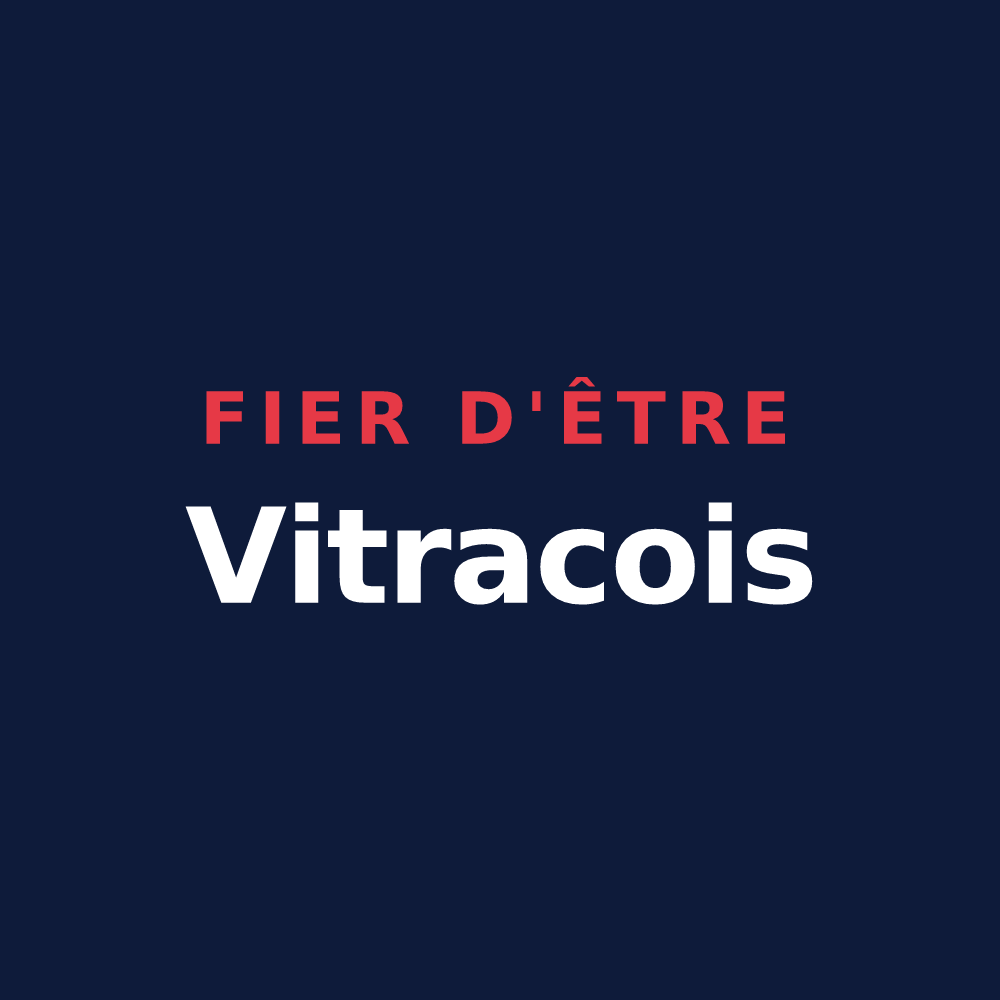 T-shirt « Fier d'être Vitracois » — design pour Vitrac