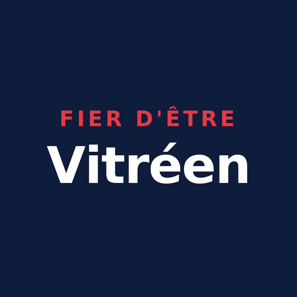 T-shirt « Fier d'être Vitréen » — design pour Vitré