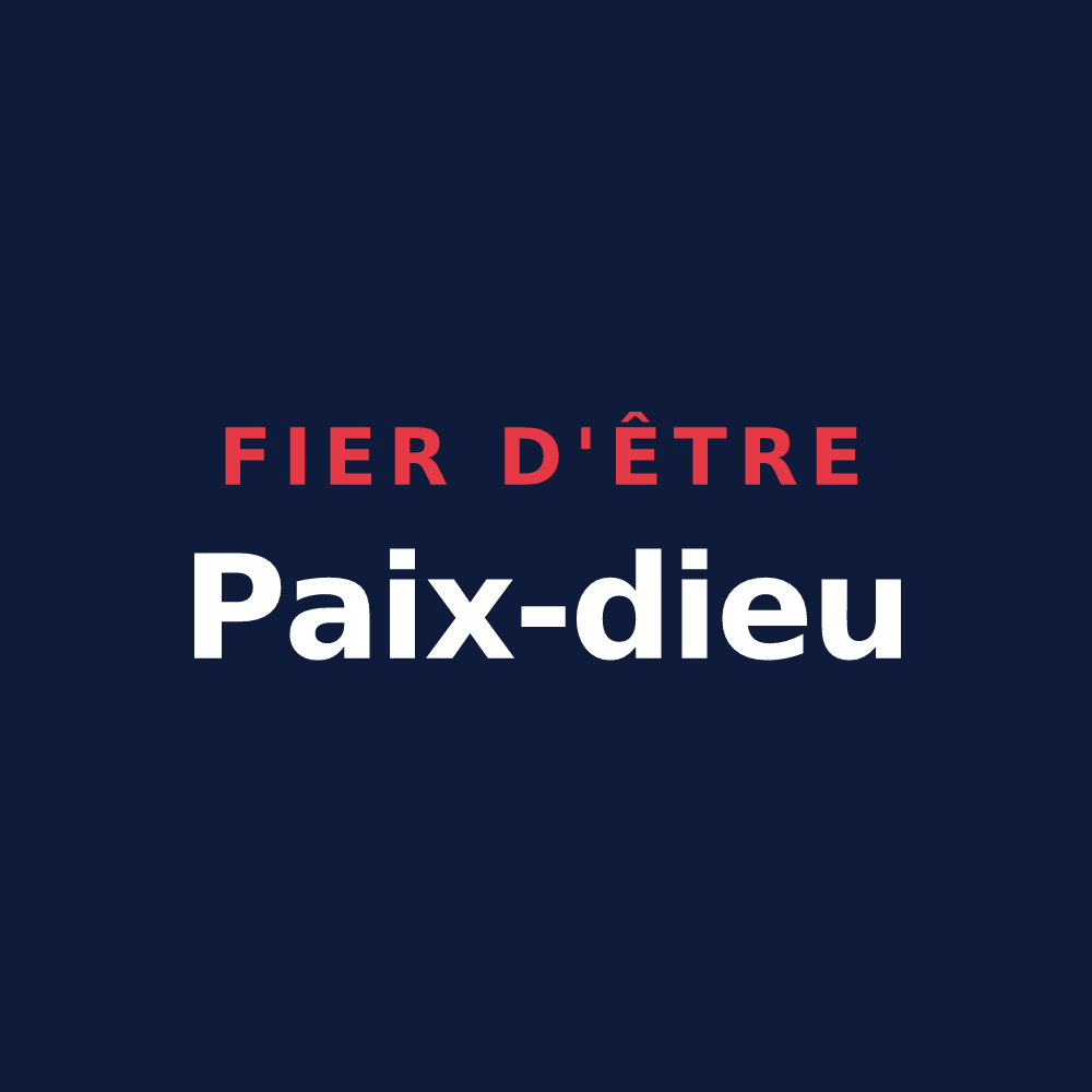 T-shirt « Fier d'être Paix-dieu » — design pour Vitrey