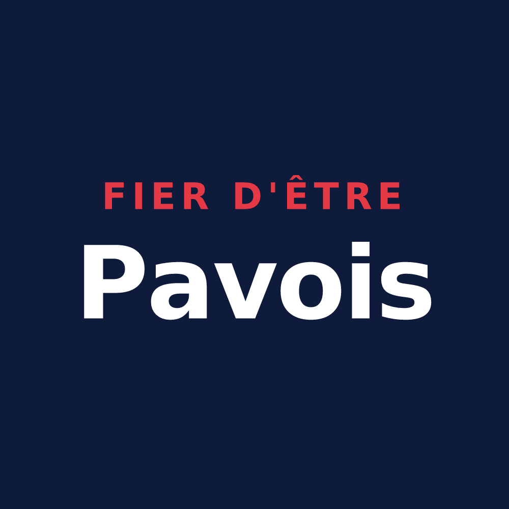 T-shirt « Fier d'être Pavois » — design pour Vitry-en-Perthois