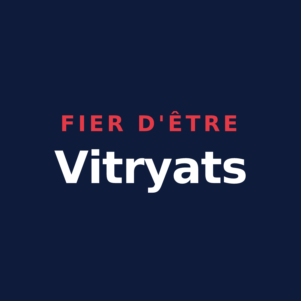 T-shirt « Fier d'être Vitryats » — design pour Vitry-le-Croisé