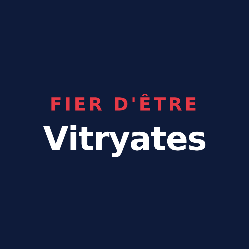 T-shirt « Fier d'être Vitryates » — design pour Vitry-le-François