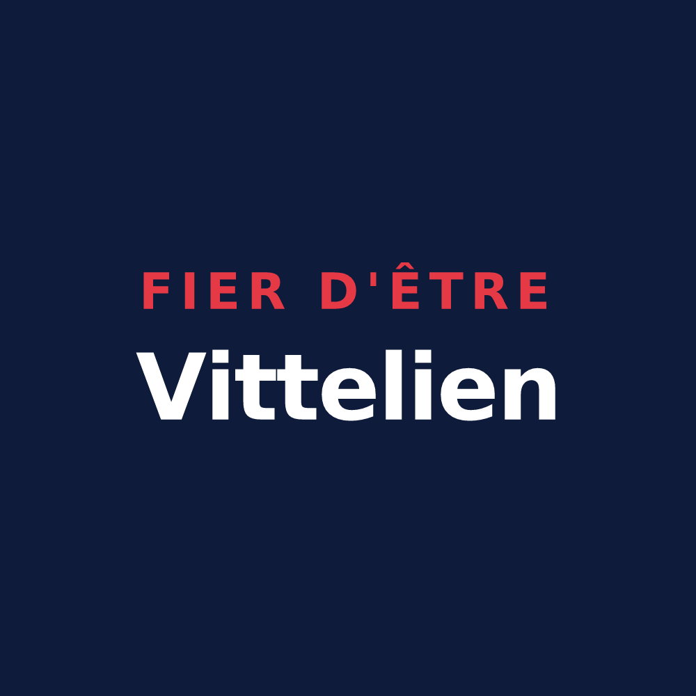 T-shirt « Fier d'être Vittelien » — design pour Vitteaux