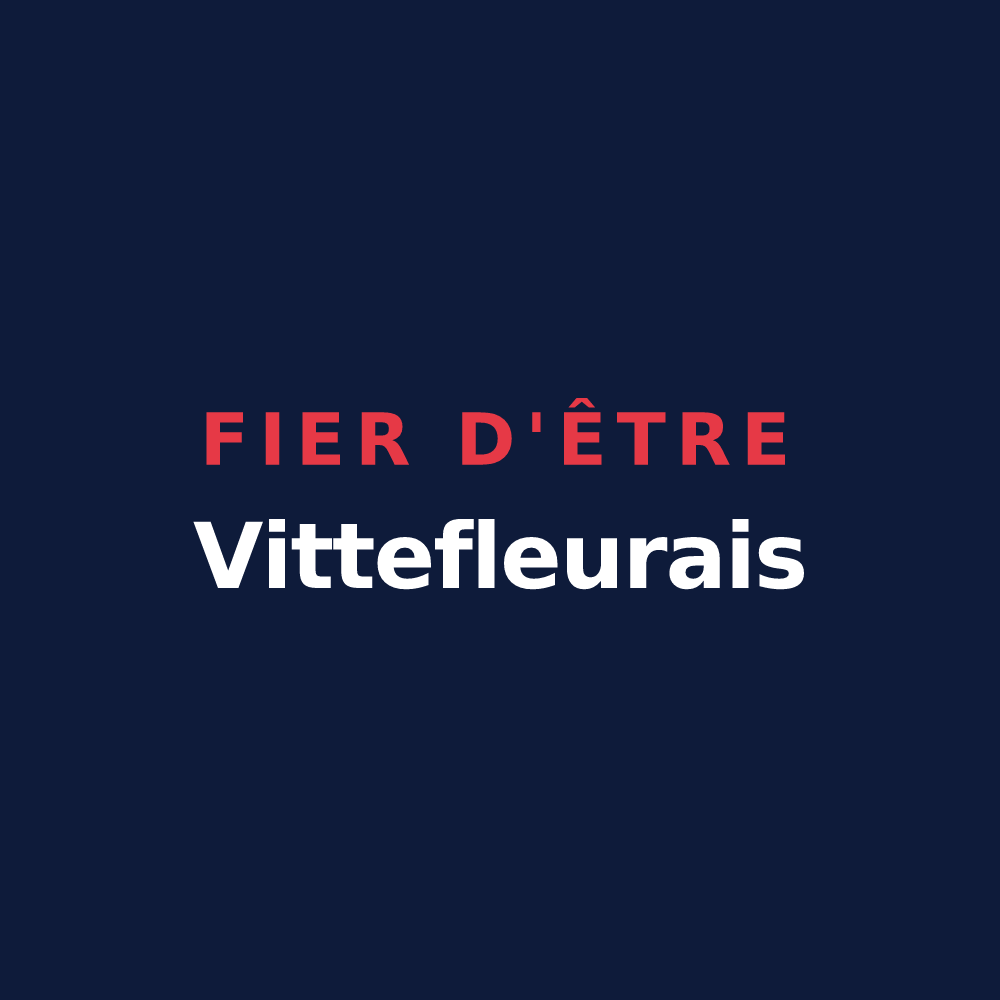 T-shirt « Fier d'être Vittefleurais » — design pour Vittefleur