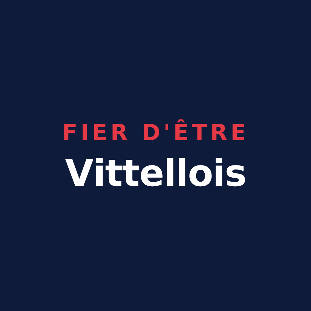 T-shirt « Fier d'être Vittellois » — design pour Vittel