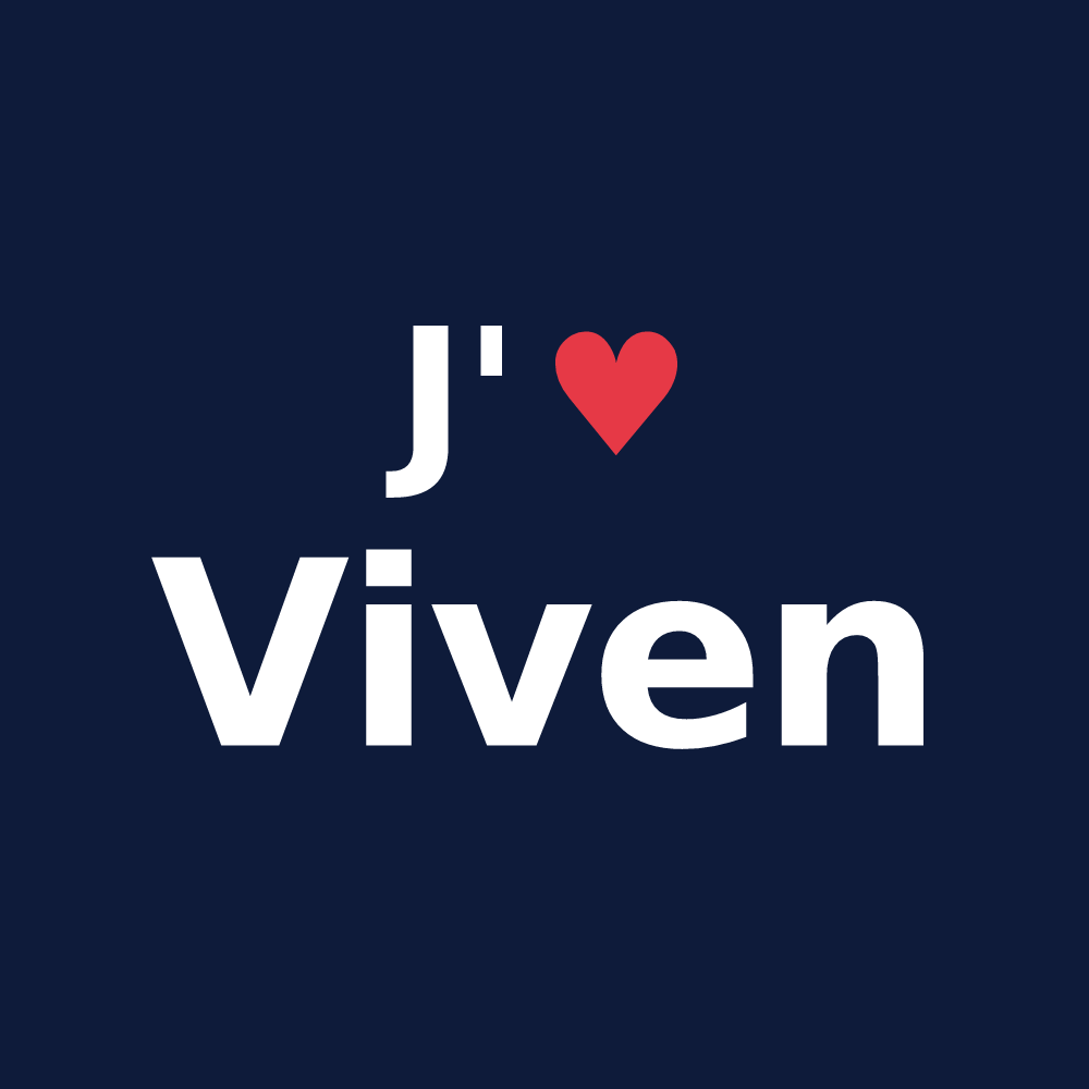 T-shirt personnalisé Viven — design J'aime Viven