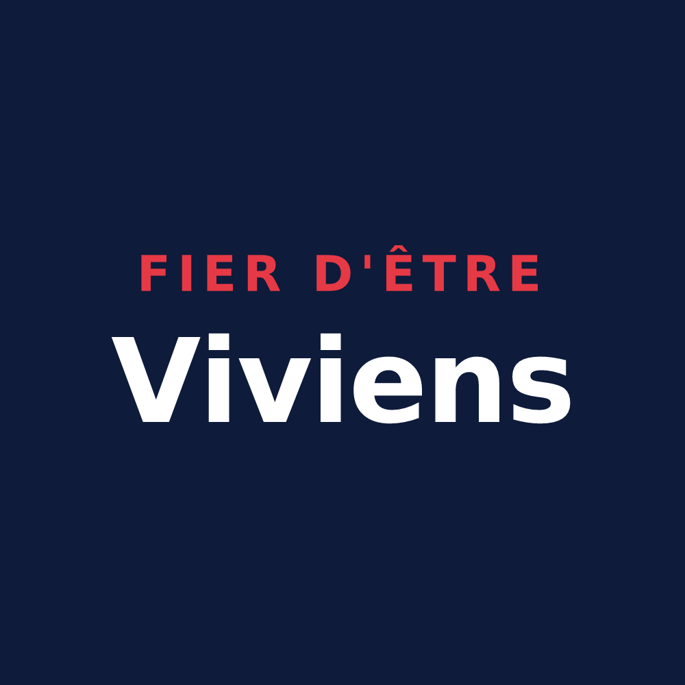 T-shirt « Fier d'être Viviens » — design pour Vivey
