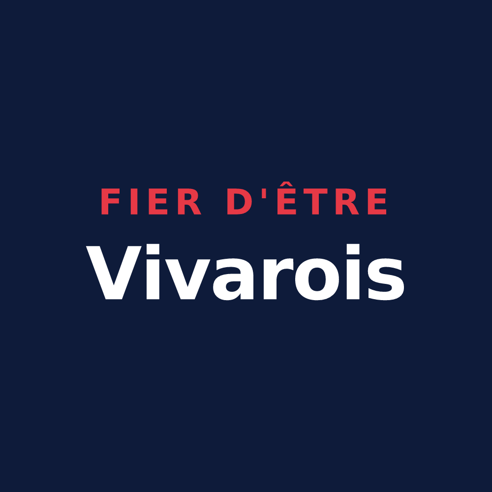 T-shirt « Fier d'être Vivarois » — design pour Viviers-le-Gras
