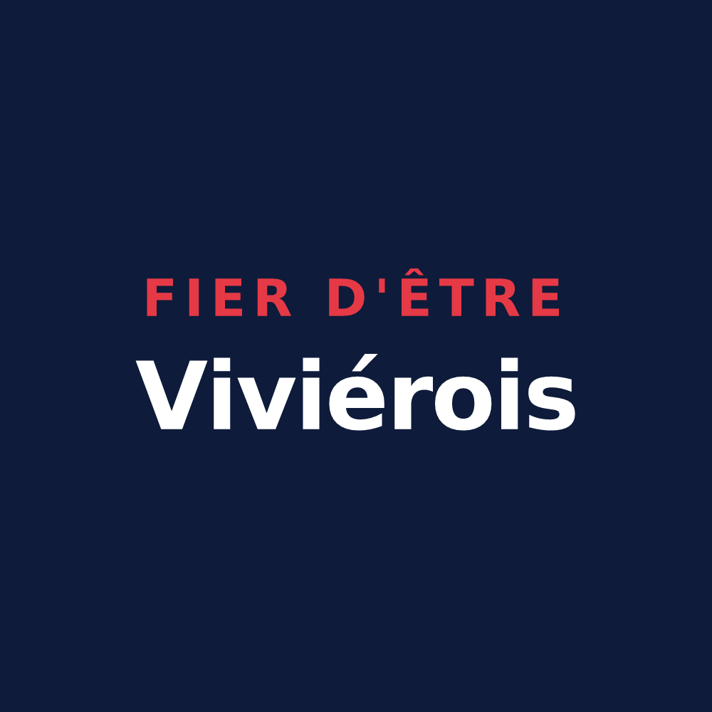 T-shirt « Fier d'être Viviérois » — design pour Viviers-lès-Montagnes