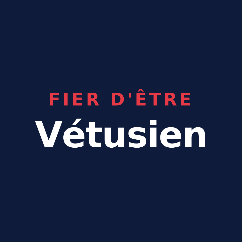T-shirt « Fier d'être Vétusien » — design pour Vivy