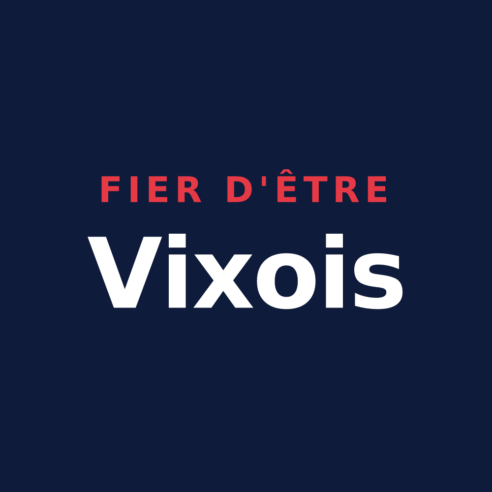 T-shirt « Fier d'être Vixois » — design pour Vix
