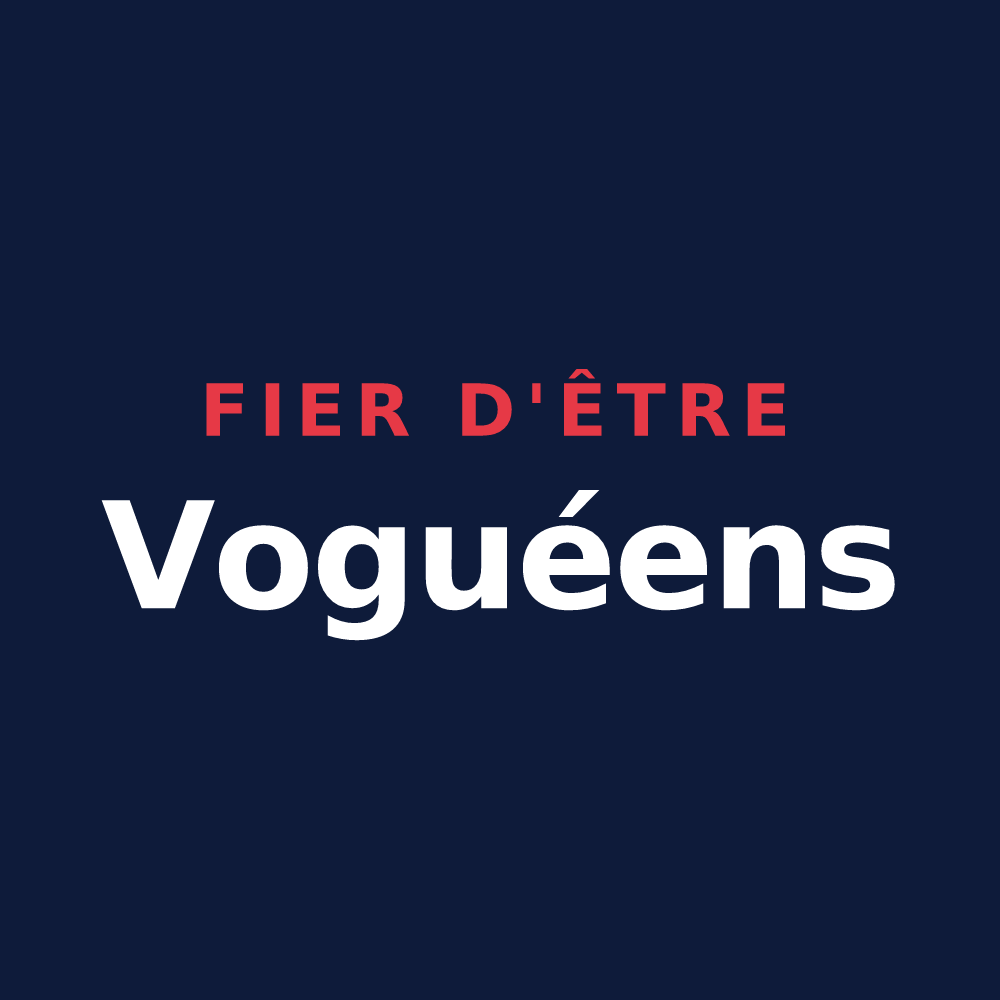 T-shirt « Fier d'être Voguéens » — design pour Vogüé