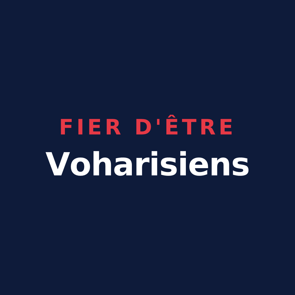 T-shirt « Fier d'être Voharisiens » — design pour Voharies