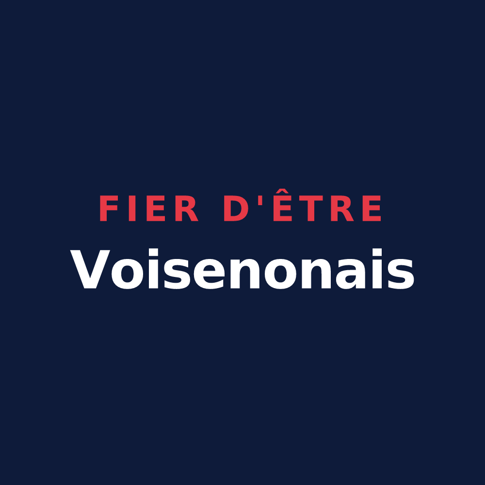 T-shirt « Fier d'être Voisenonais » — design pour Voisenon