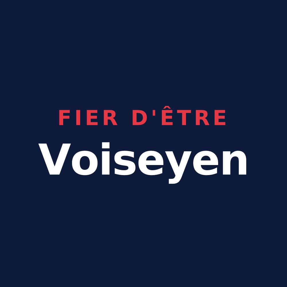 T-shirt « Fier d'être Voiseyen » — design pour Voisey