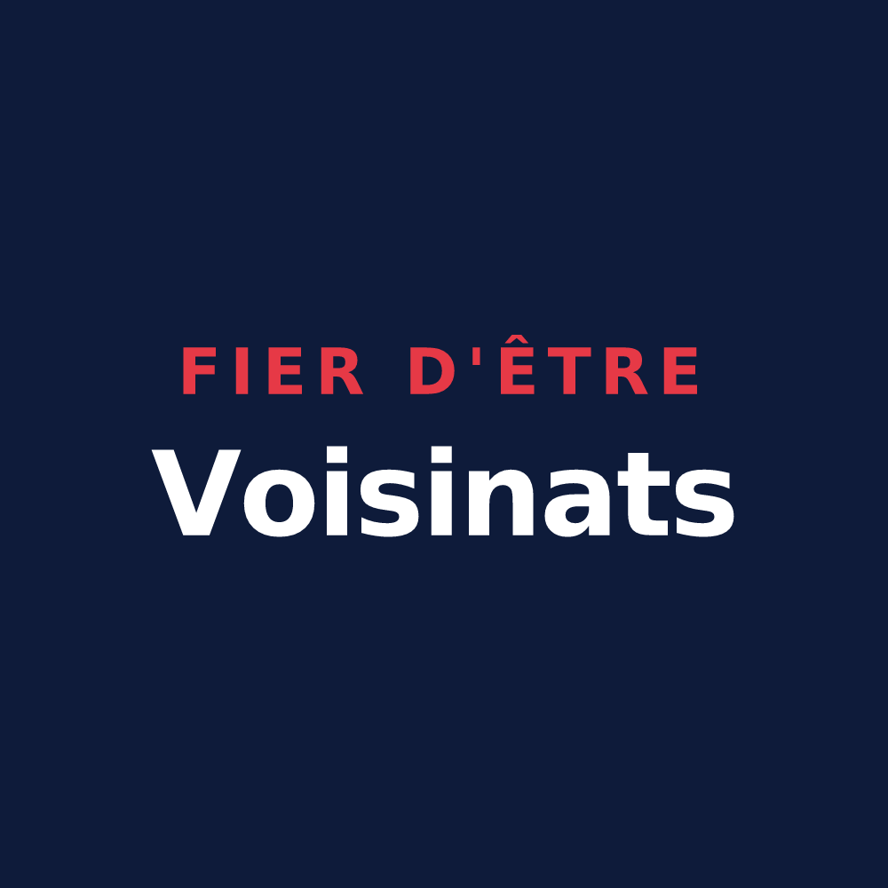 T-shirt « Fier d'être Voisinats » — design pour Voisines
