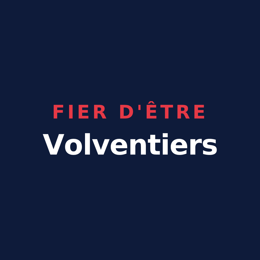 T-shirt « Fier d'être Volventiers » — design pour Volvent