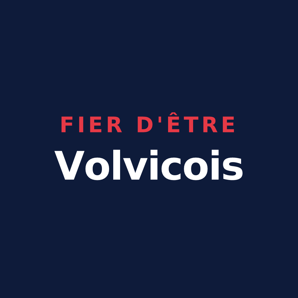 T-shirt « Fier d'être Volvicois » — design pour Volvic