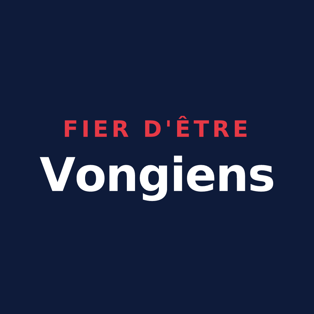 T-shirt « Fier d'être Vongiens » — design pour Vonges