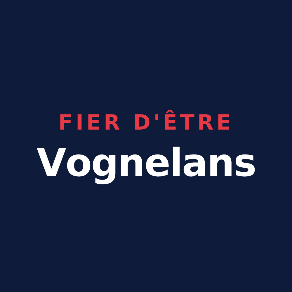 T-shirt « Fier d'être Vognelans » — design pour Vongnes