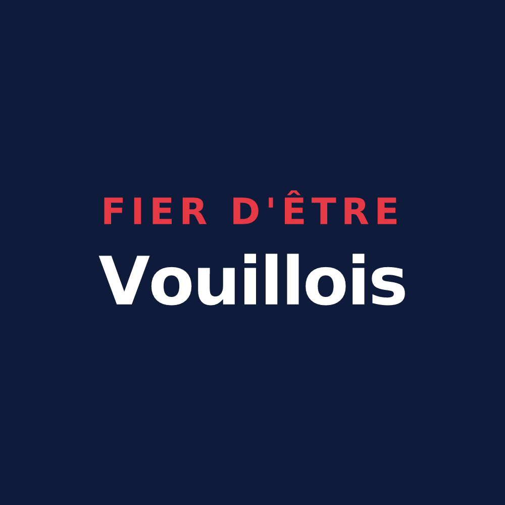 T-shirt « Fier d'être Vouillois » — design pour Vouhé