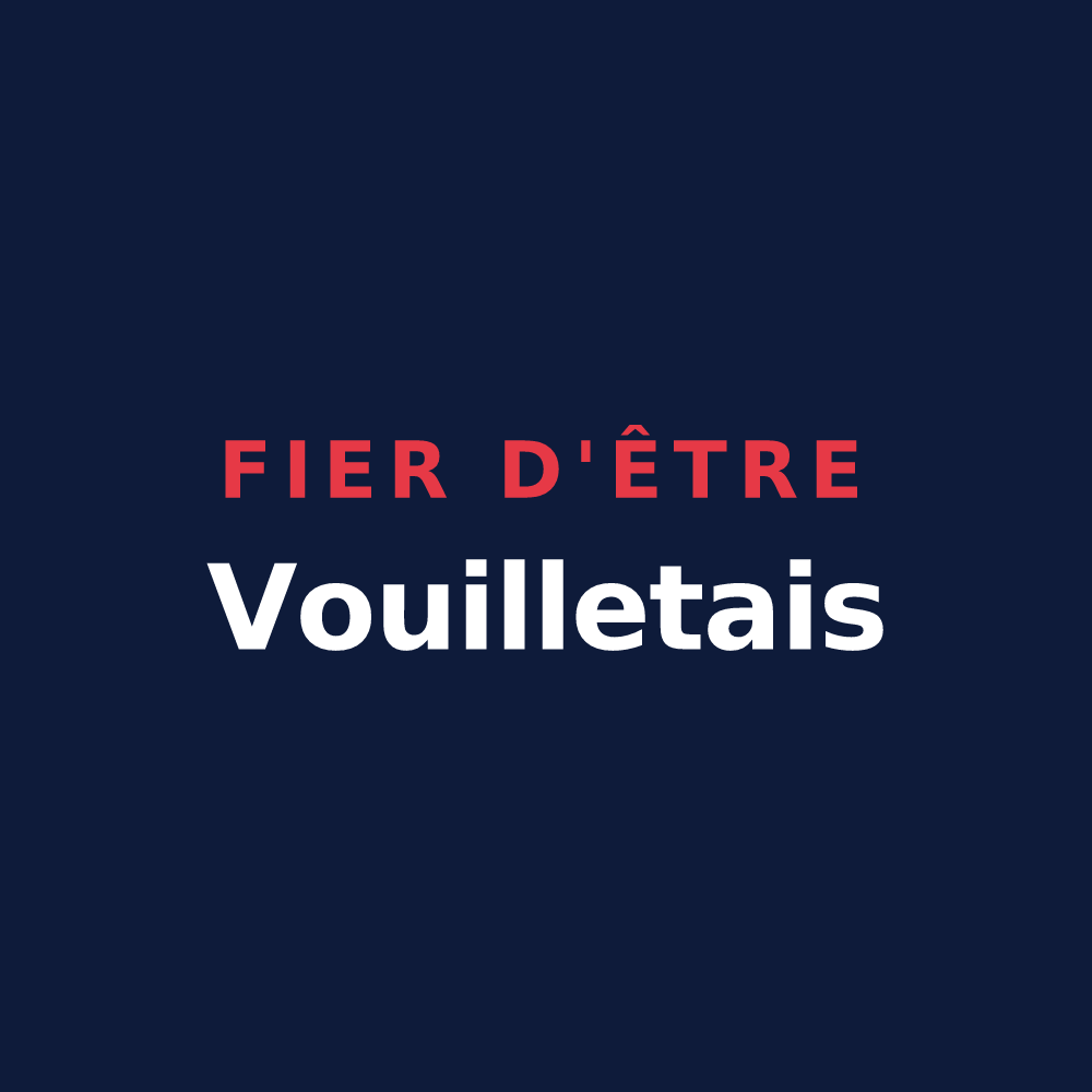 T-shirt « Fier d'être Vouilletais » — design pour Vouillé