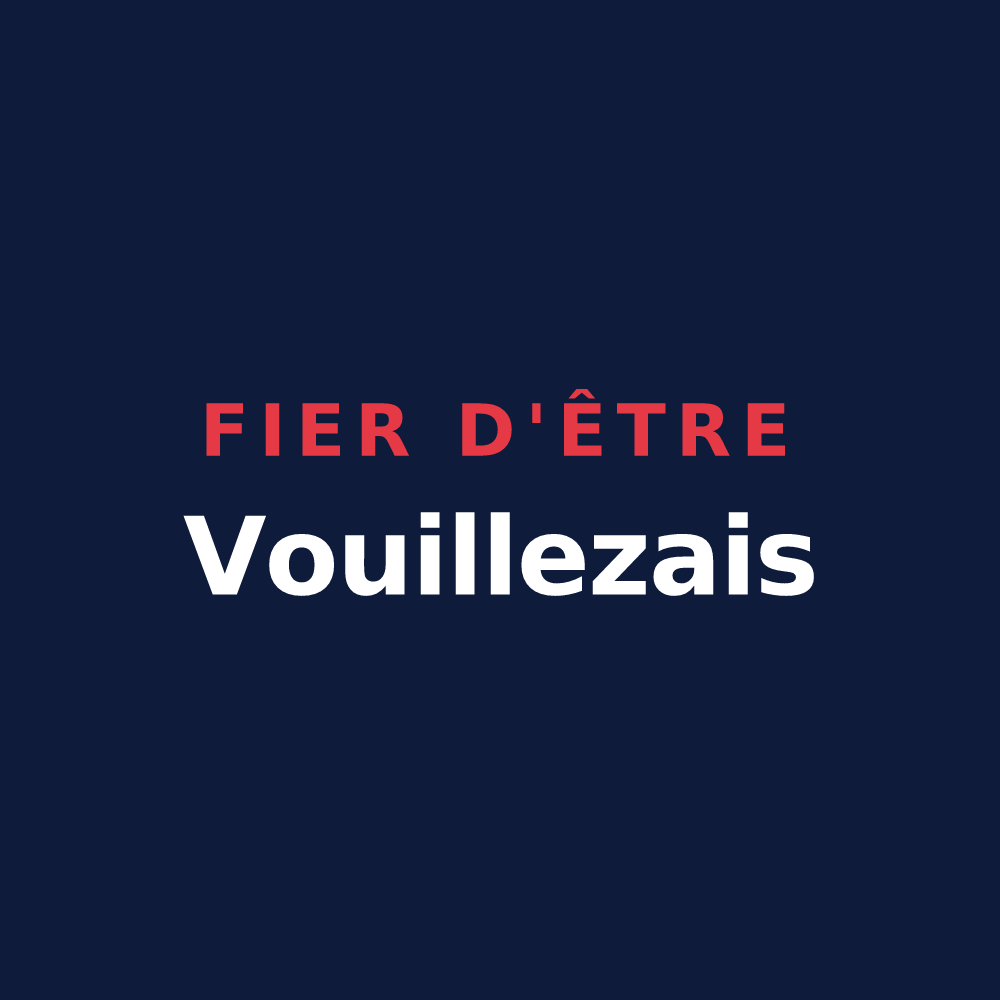 T-shirt « Fier d'être Vouillezais » — design pour Vouillé-les-Marais