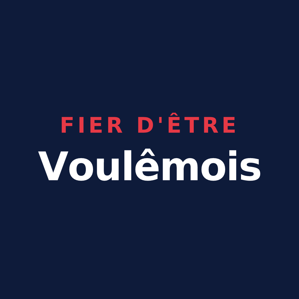 T-shirt « Fier d'être Voulêmois » — design pour Voulême