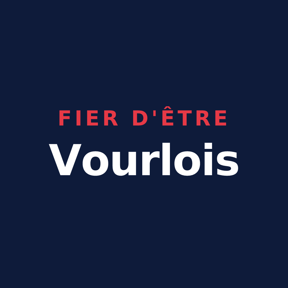 T-shirt « Fier d'être Vourlois » — design pour Vourles