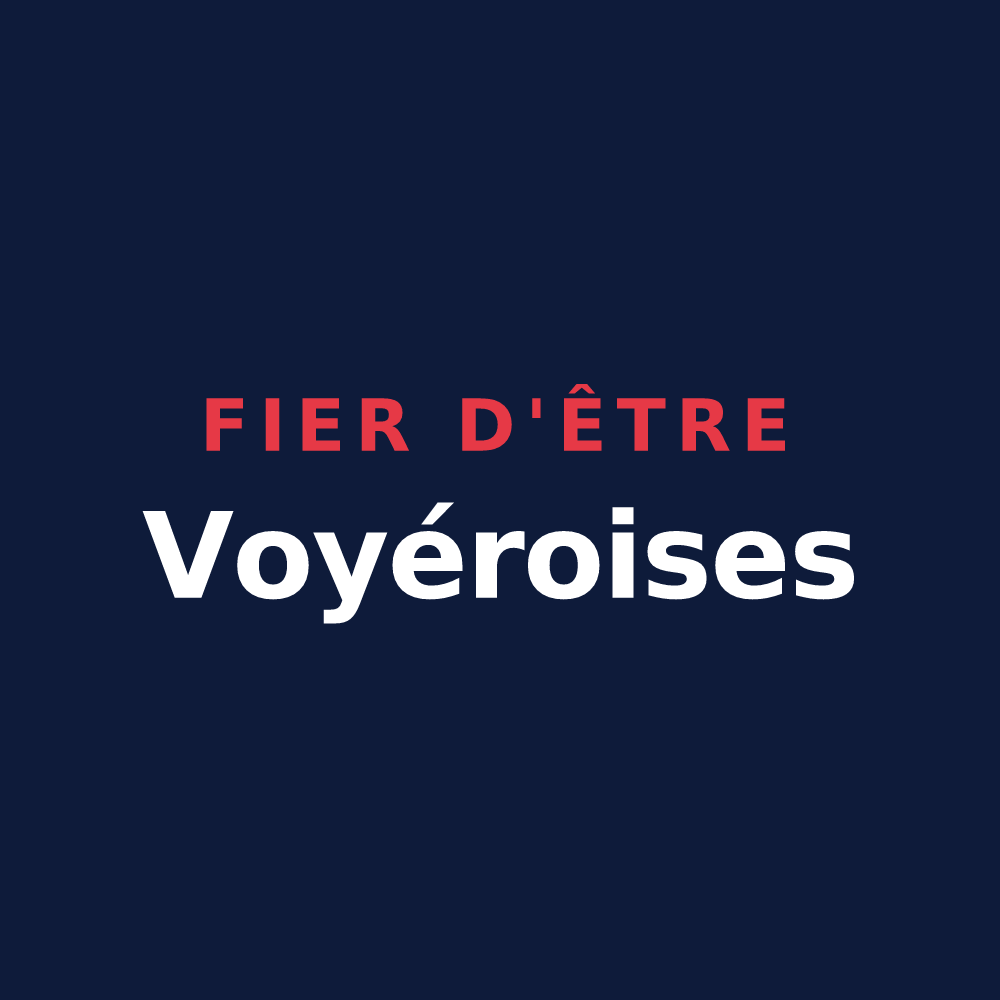 T-shirt « Fier d'être Voyéroises » — design pour Voyer